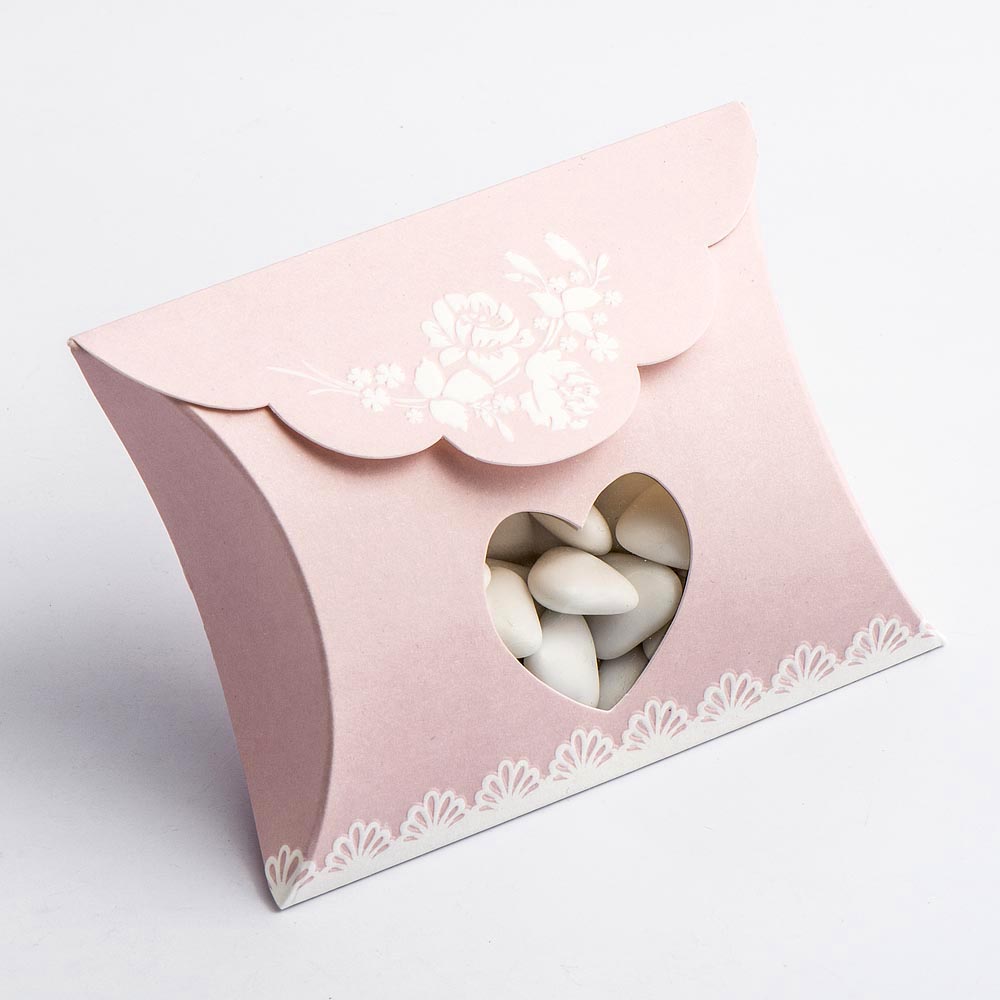 Papillon personnalisé imprimant une boîte de bonbons en papier couché brillant
