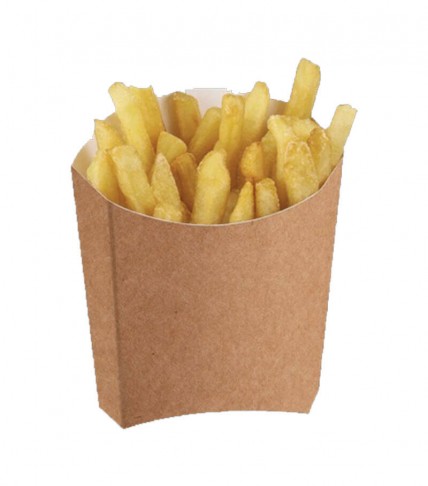 Collations frites pliantes de qualité alimentaire transportant une boîte de poche