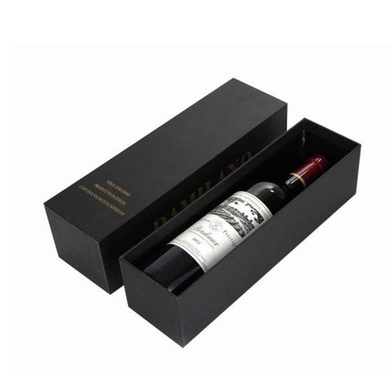 Gold Stamping Silver Stamping Gray Board Wine Box