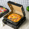 Boîte de nourriture d'emballage de tranche de pizza de taille mini