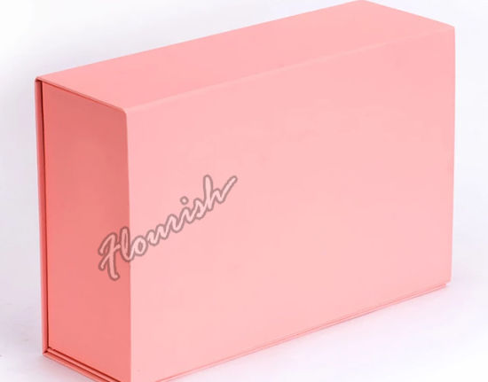 Boîte de papier de rangement pour chaussures de femme en carton rouge