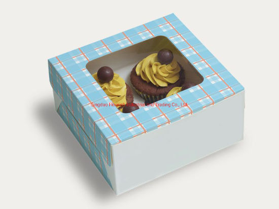 Boîte d'emballage de dessert de gâteau de fête personnalisée