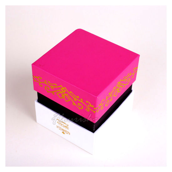 Boîte de papier d'emballage de montre en carton profonde d'impression de couleur élégante en gros