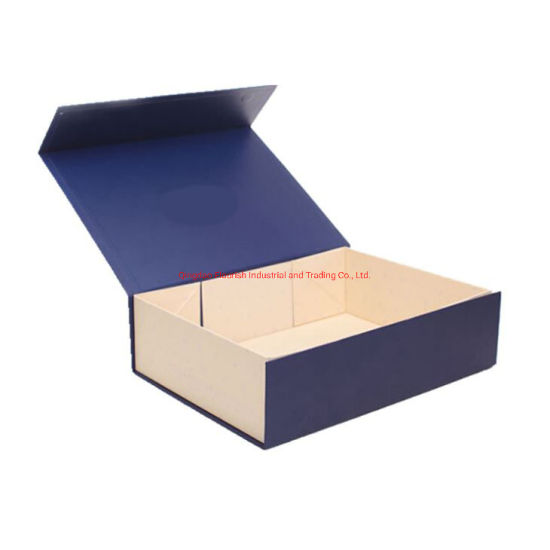 Boîte de papier de papier de papier rigide en carton rigide rectangle