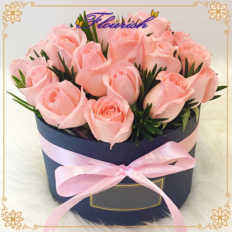 Fabricant professionnel Rose Flower Storage and Display Paper Box