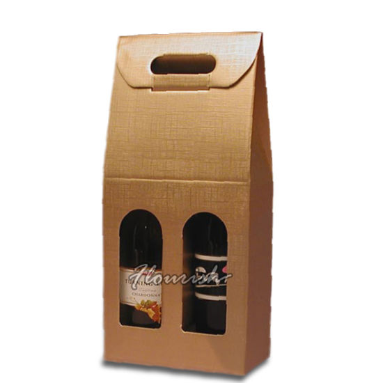 Brown Kraft Paper Wine Champagne Beer Drinks Packaging Bag