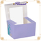 Boîte blanche de fenêtre de stockage de serviette d'impression de fleuriste de carton