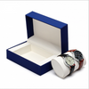 Commerce de gros de luxe en cuir PU Watch/jewelry Set Box