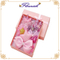 Boîte d'accessoires de cheveux de beauté en carton rose scintillant