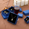 Boîte-cadeau de bijoux de luxe d'impression de logo personnalisé d'usine de la Chine